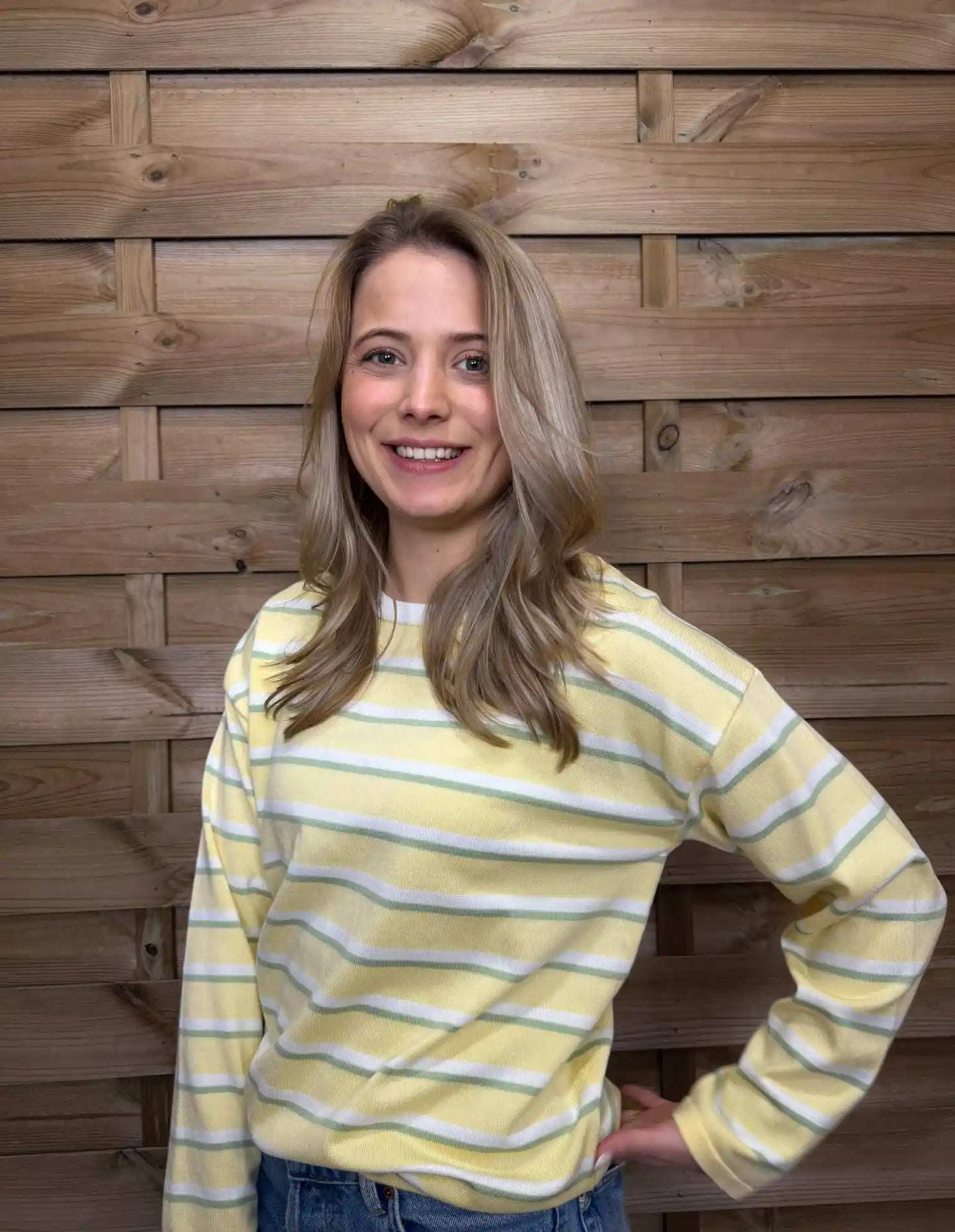 Langarmshirt "Breeze" Gelb