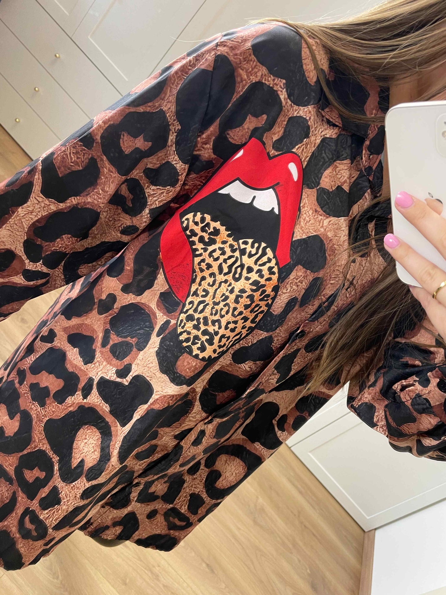 Longbluse "Kiss"