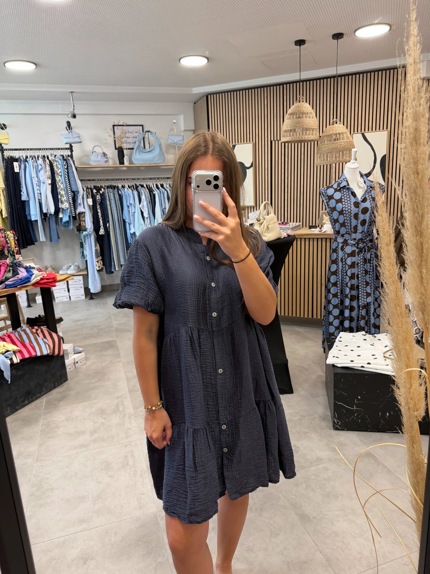 Kleid "Candy Cloud" Dunkelblau