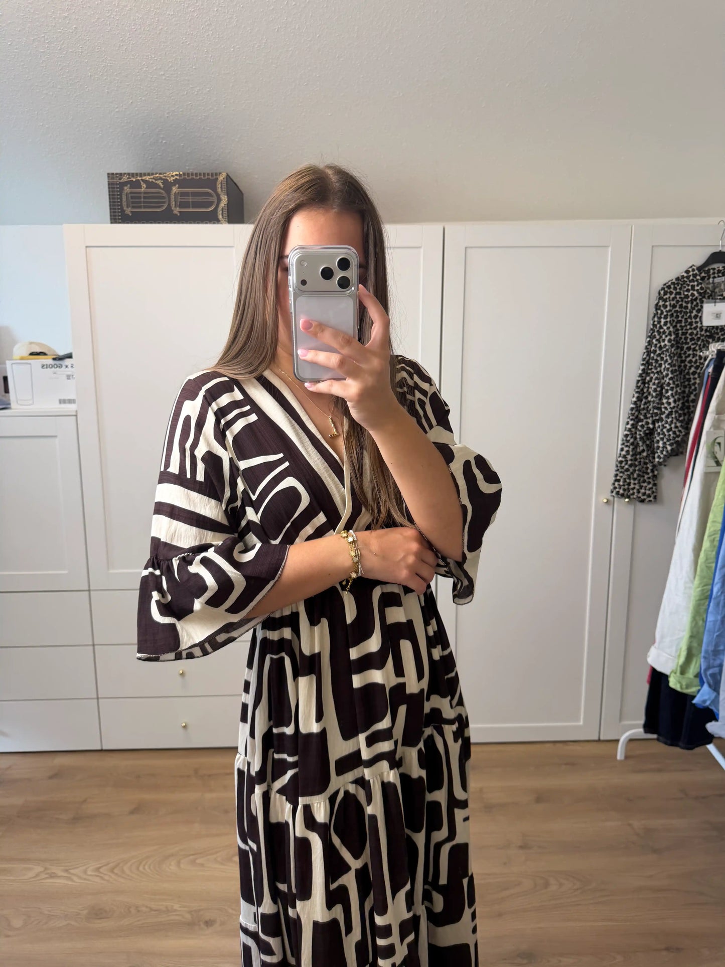 Kleid "Olviera" Braun