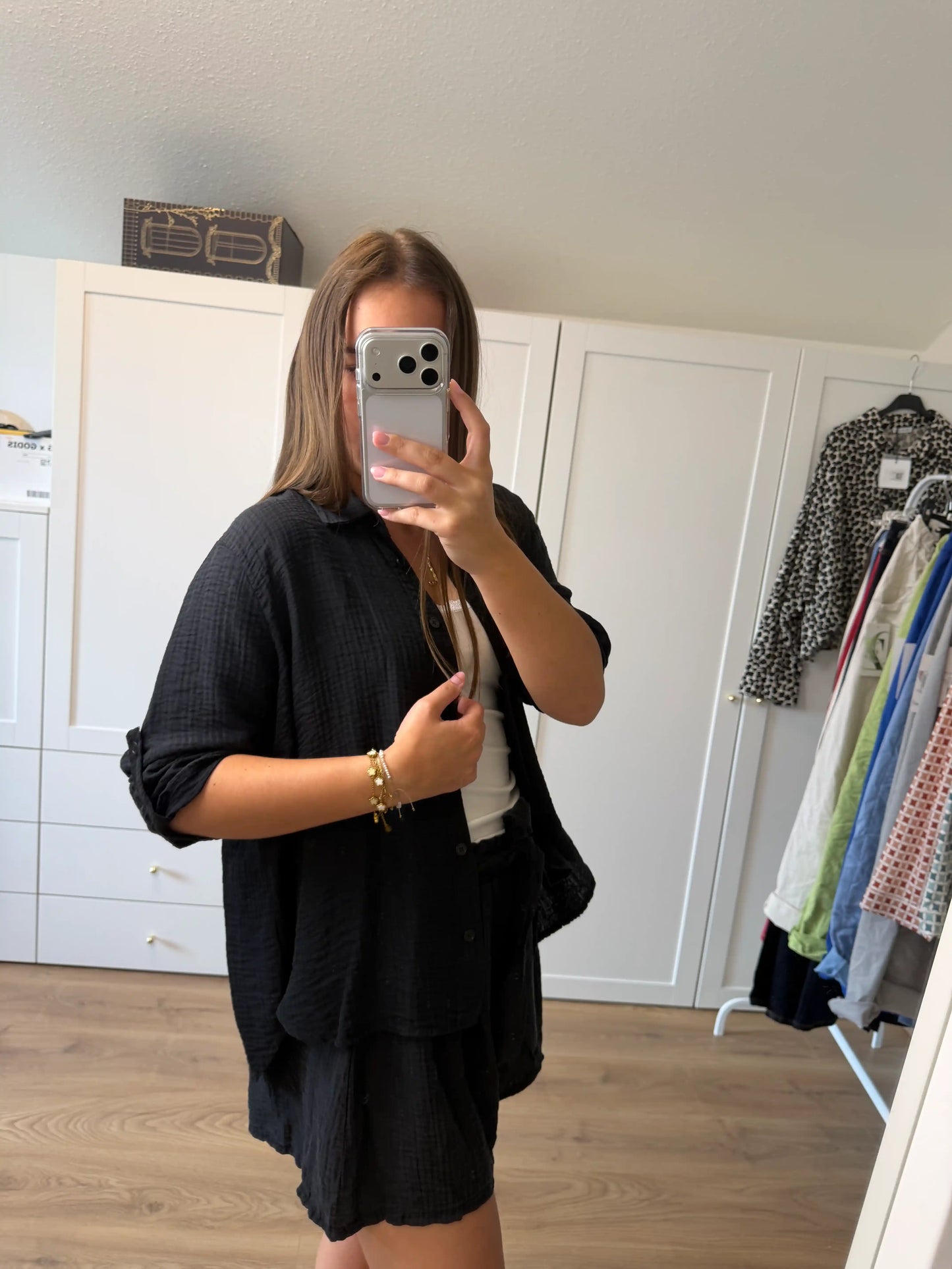 Bluse "Sage" Schwarz