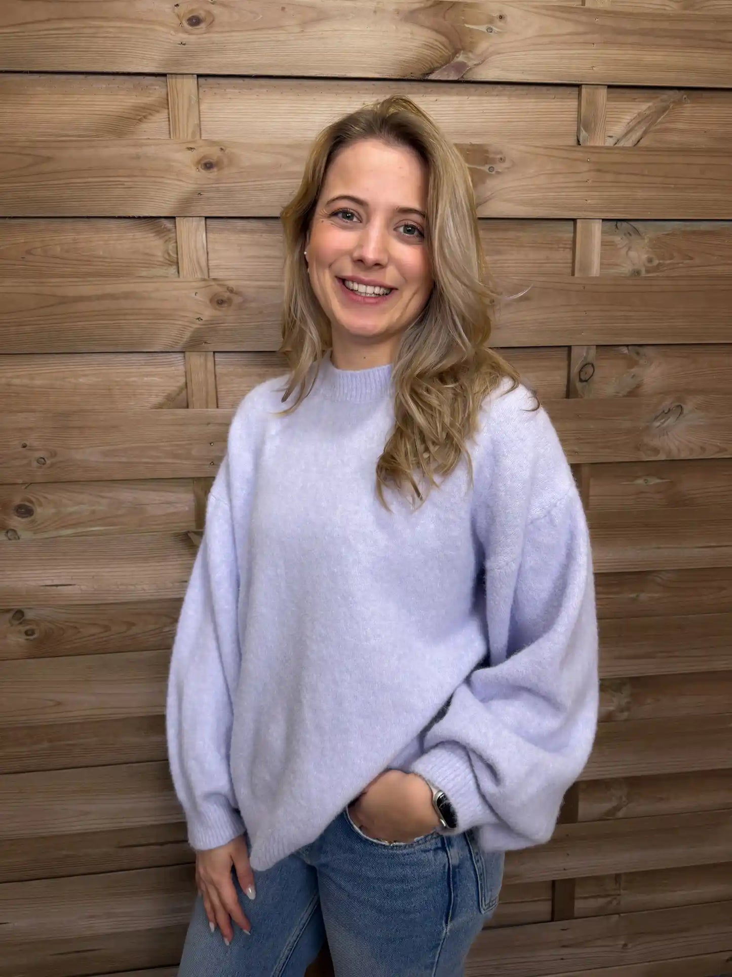 Pullover "Cozy" Flieder