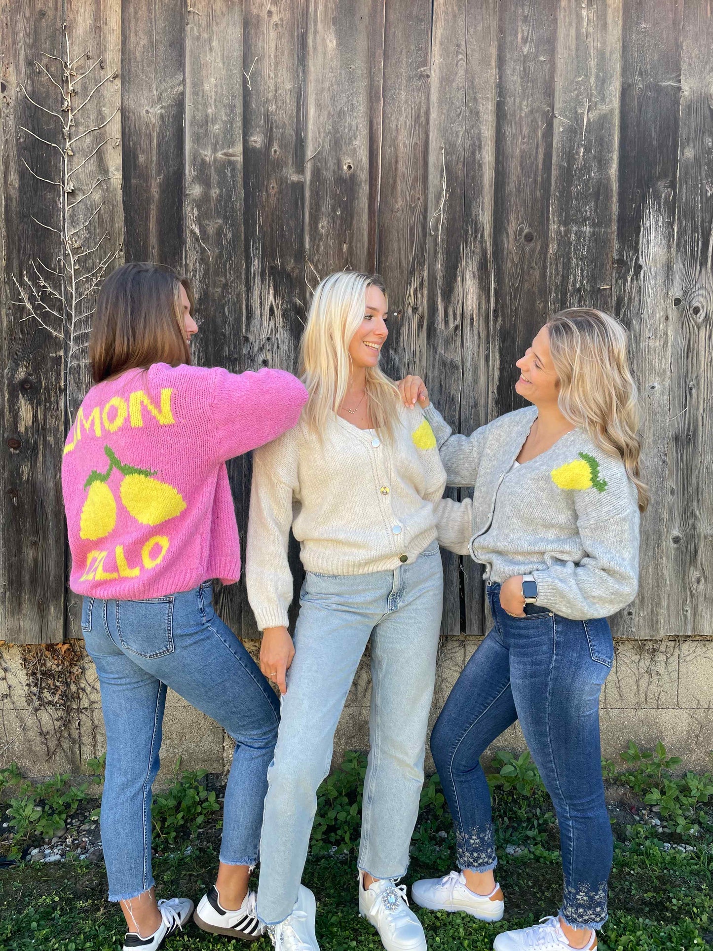 Cardigan "Limoncello" Pink