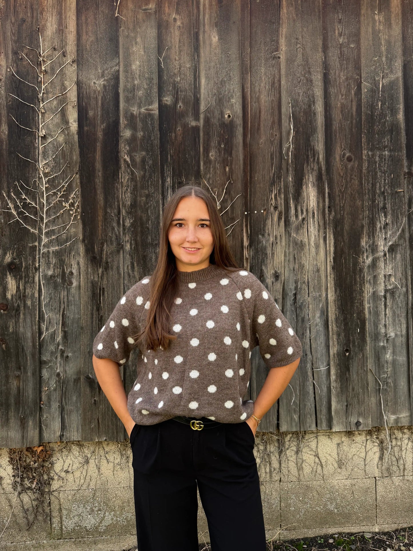 Pullover "Punkti" Taupe