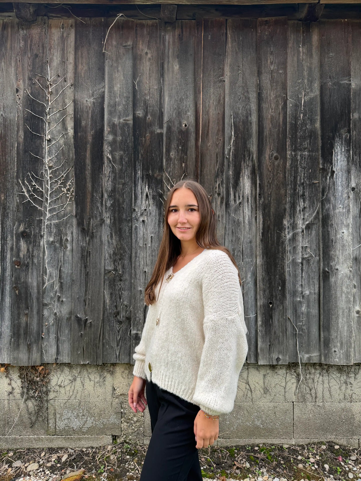 Cardigan "Goldstar" Beige