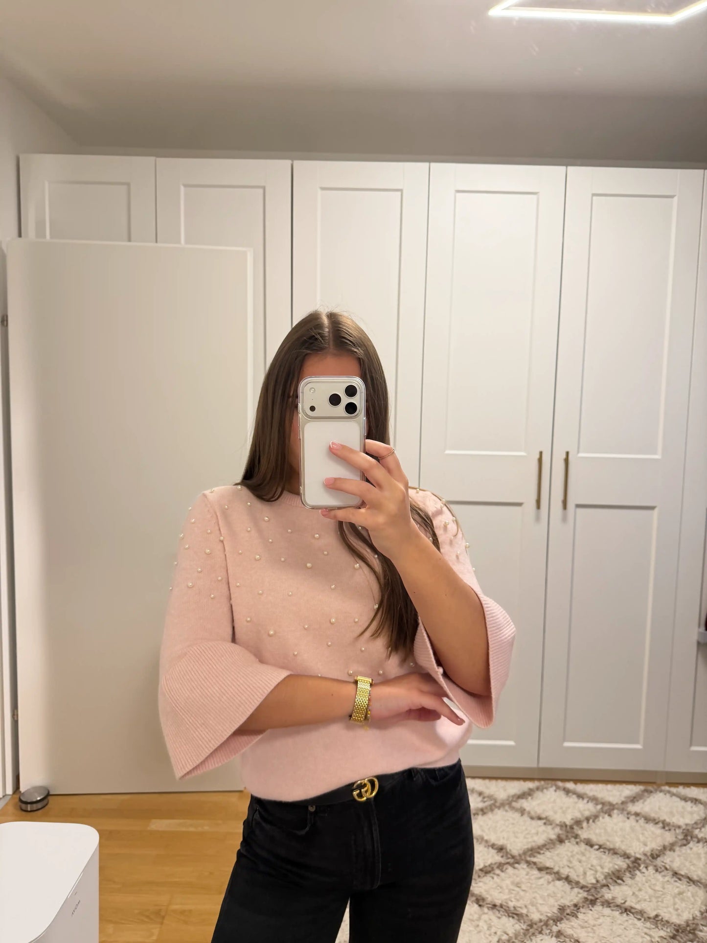 Pullover "Pearly I" Rosa