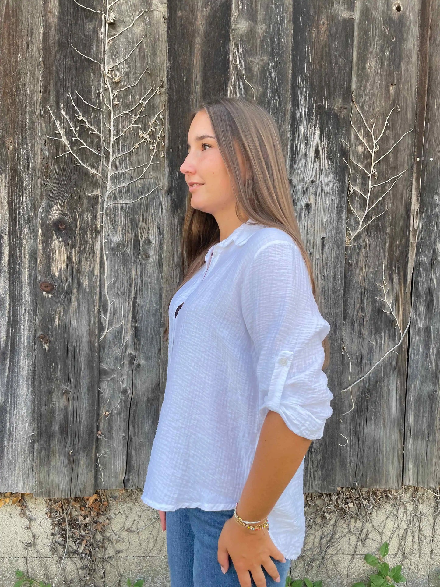 Bluse "Rusty" Weiß