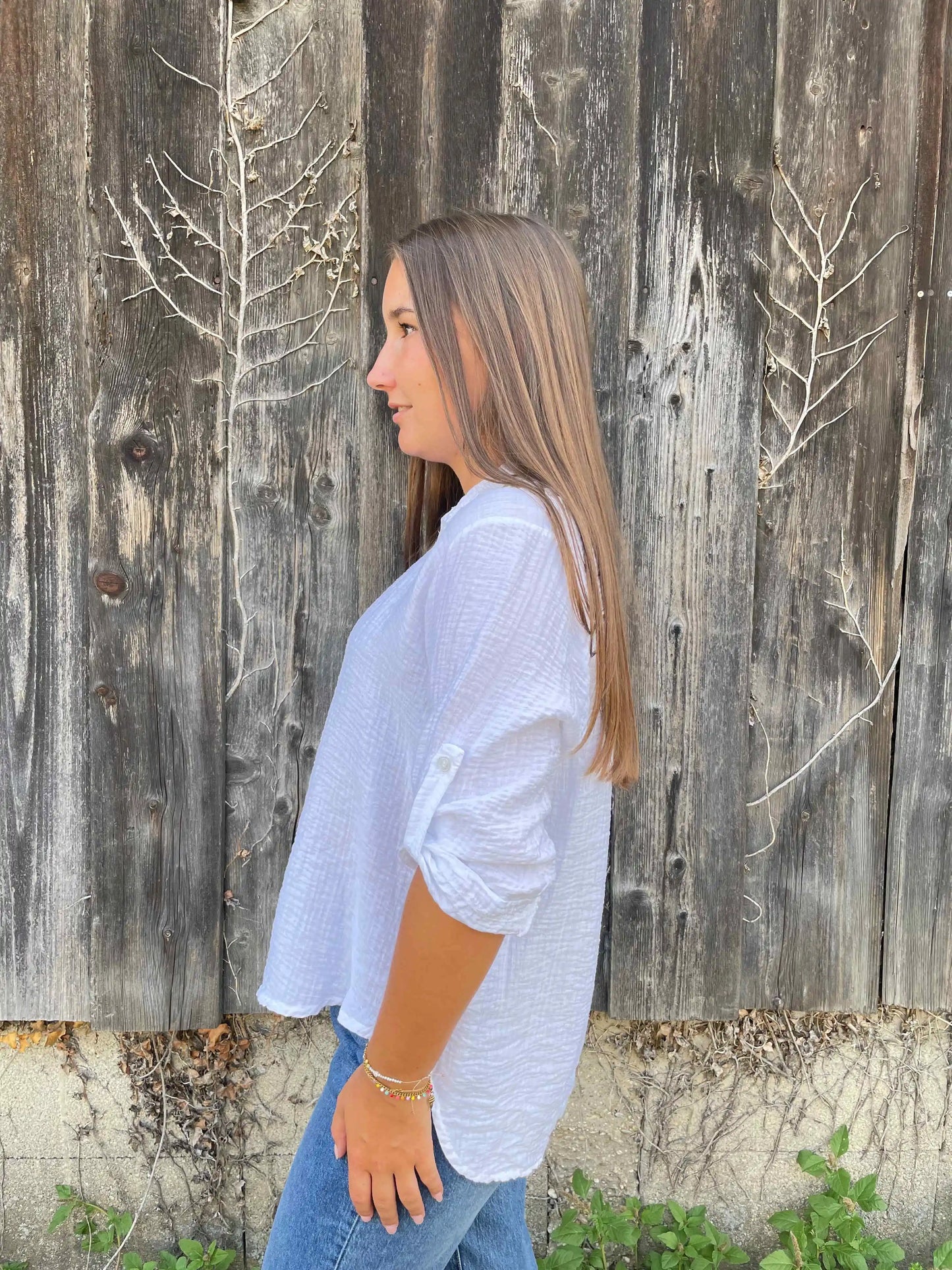 Bluse "Rusty" Weiß