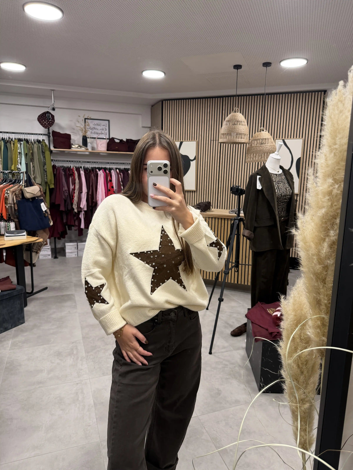 Pullover "Stardust" Offwhite