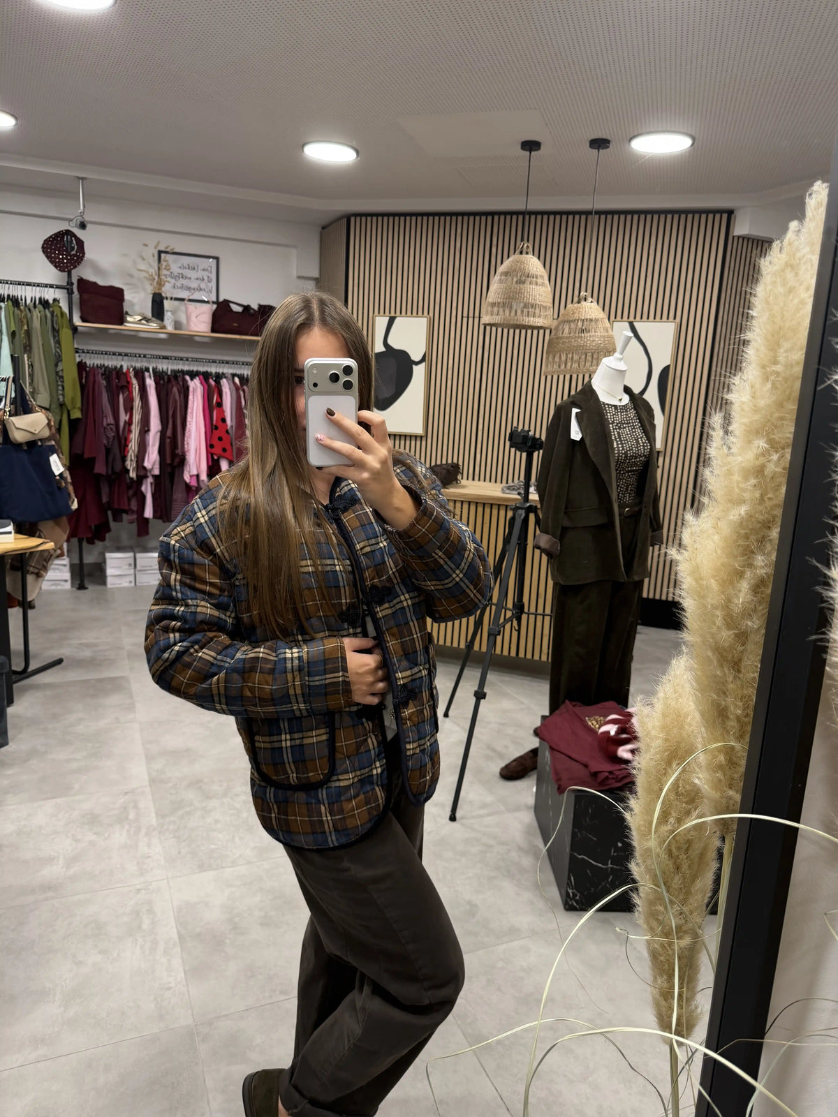 Steppjacke "Karolaw" Braun