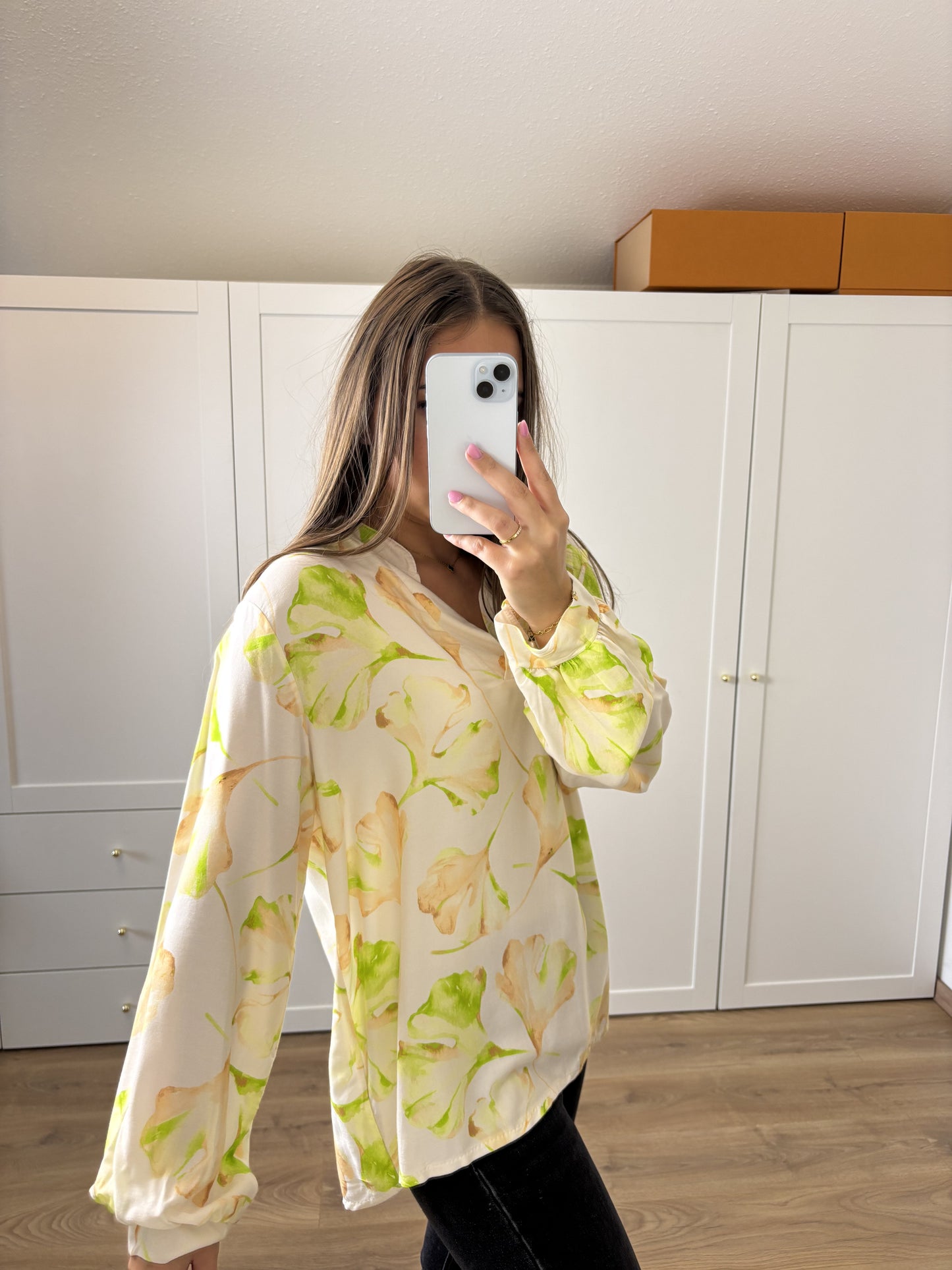 Bluse "Ginkgo"