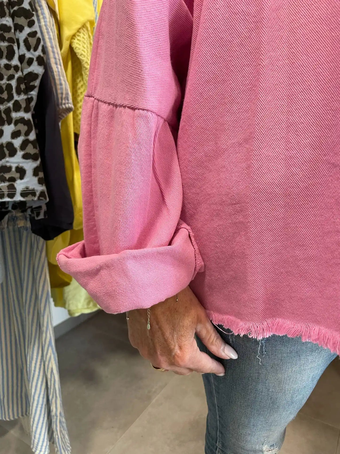 Kapuzenshirt "Radio" Rosa