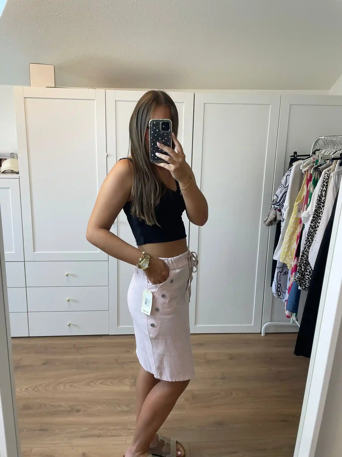 Jogskirt Rosa