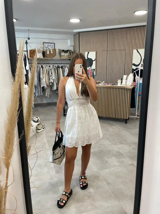 Kleid "Santorini" Weiß