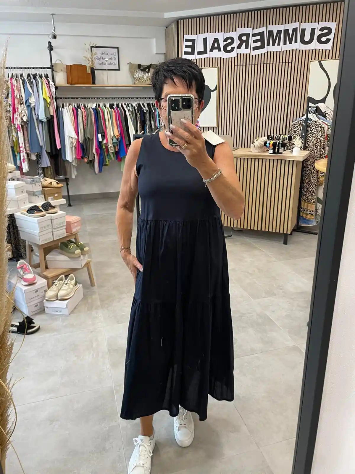 Kleid "Monika" Schwarz