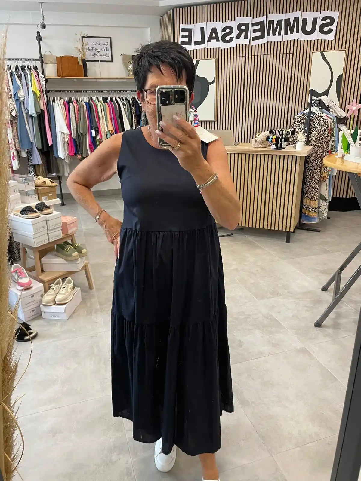 Kleid "Monika" Schwarz