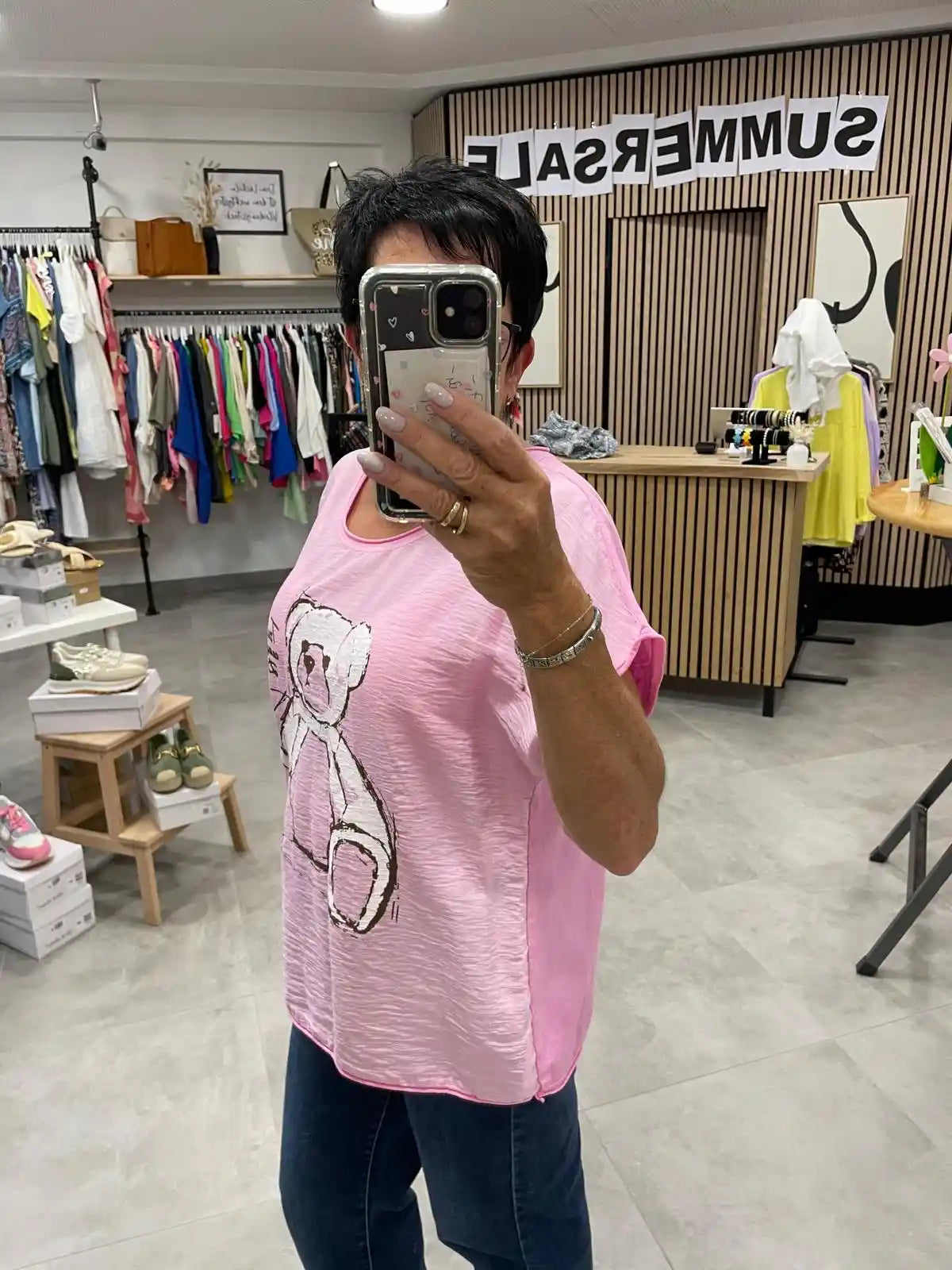 T-Shirt "Bärli" Rosa