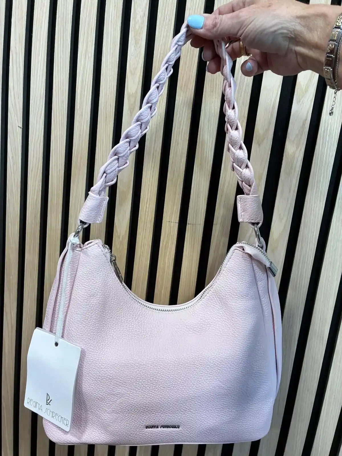 Tasche "Braided Spring" Rosa