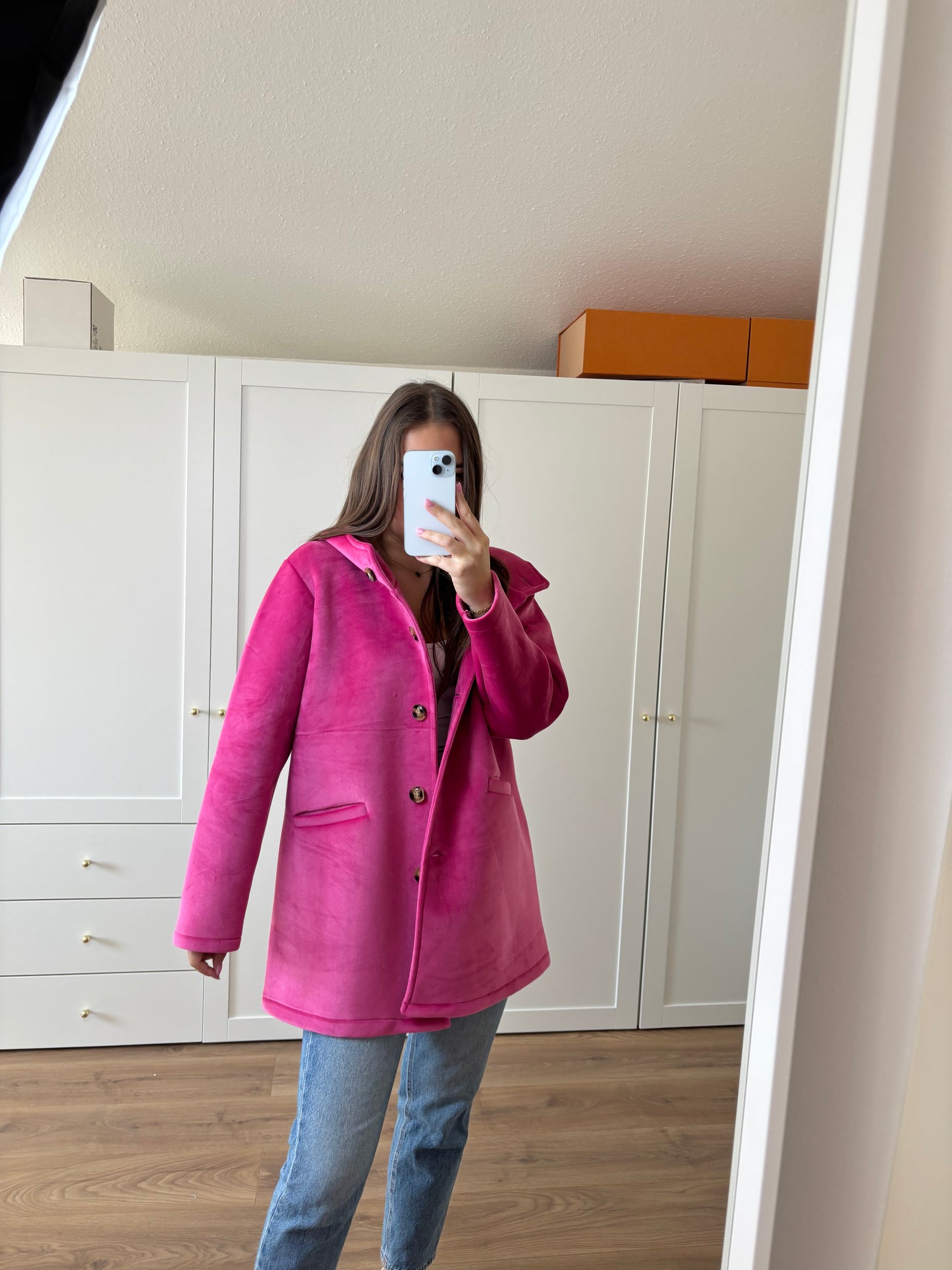 Jacke "Shine" Pink