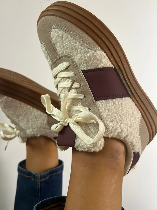 Sneaker "Teddy" Weinrot