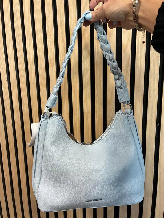 Tasche "Braided Spring" Hellblau