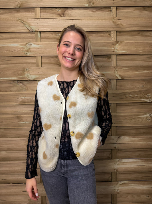 Gilet Herzi Beige