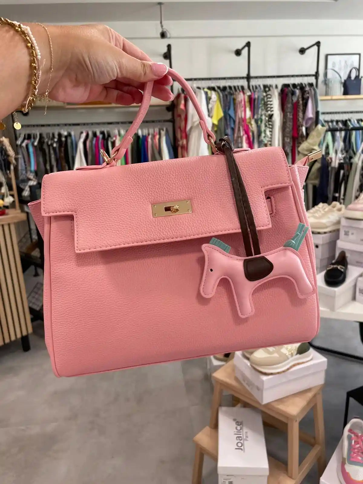 Tasche "Pferdchen" Rosa