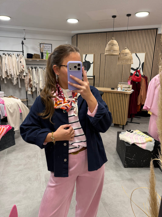 Jeansjacke "Sunnydays" Dunkelblau