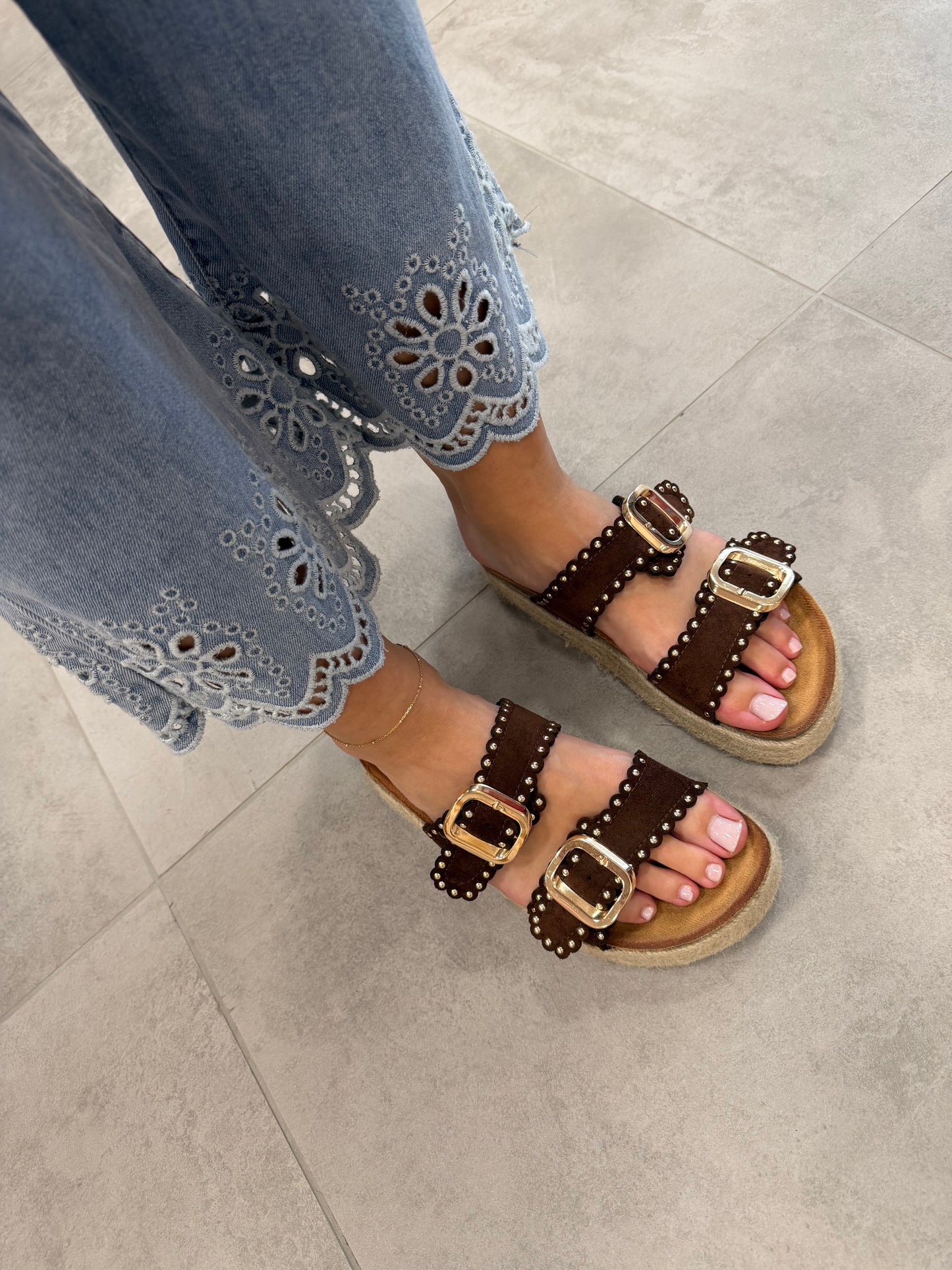 Jeans Hellblau