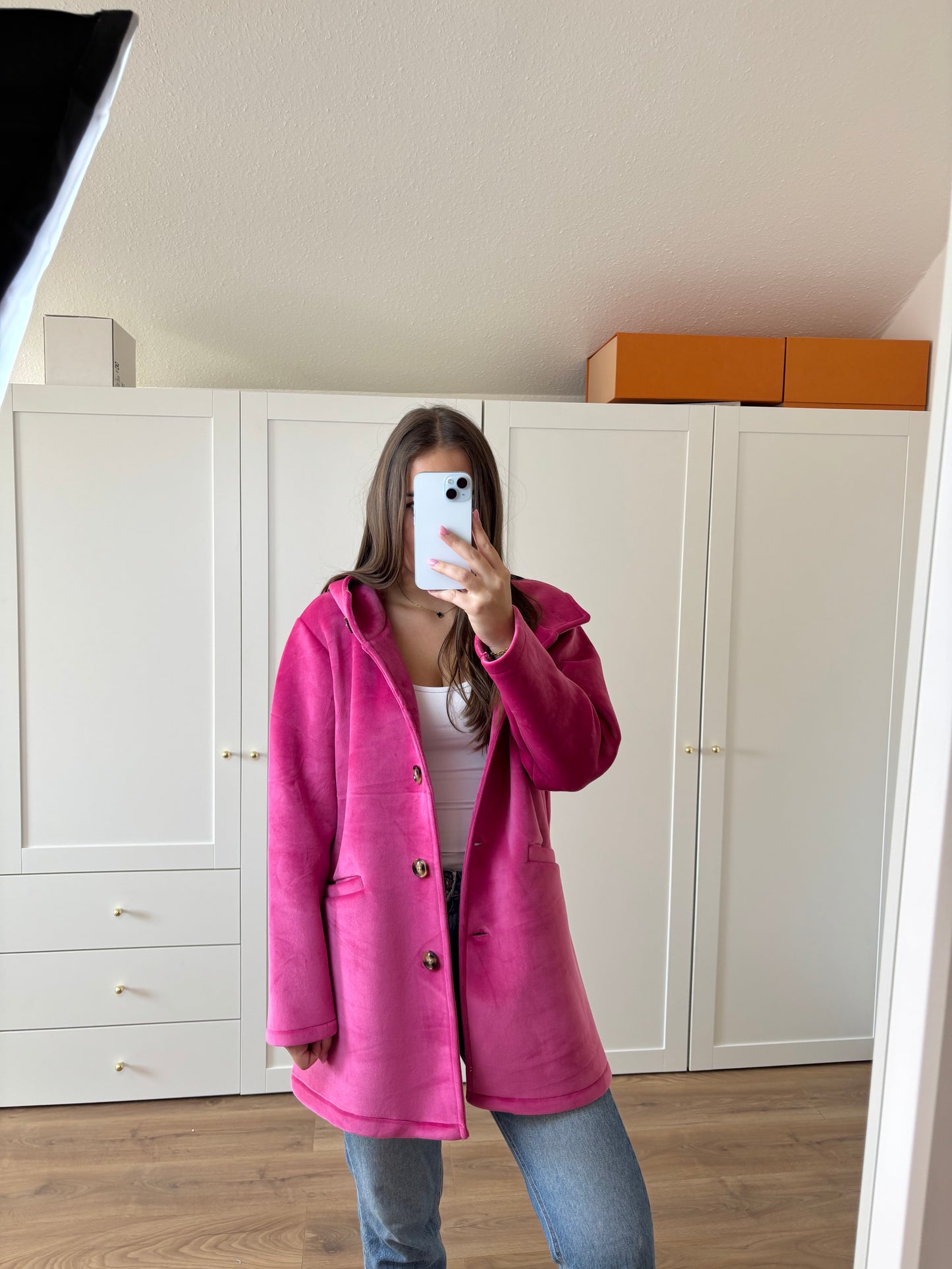 Jacke "Shine" Pink