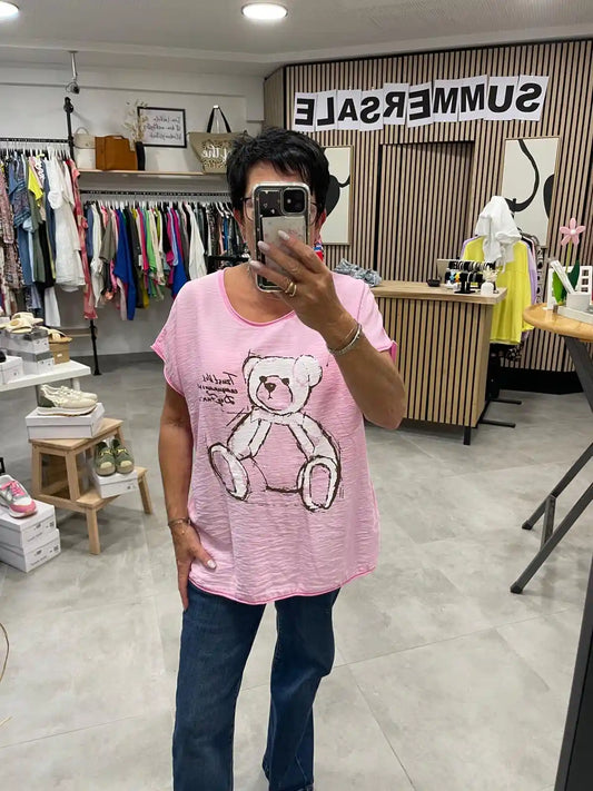 T-Shirt "Bärli" Rosa