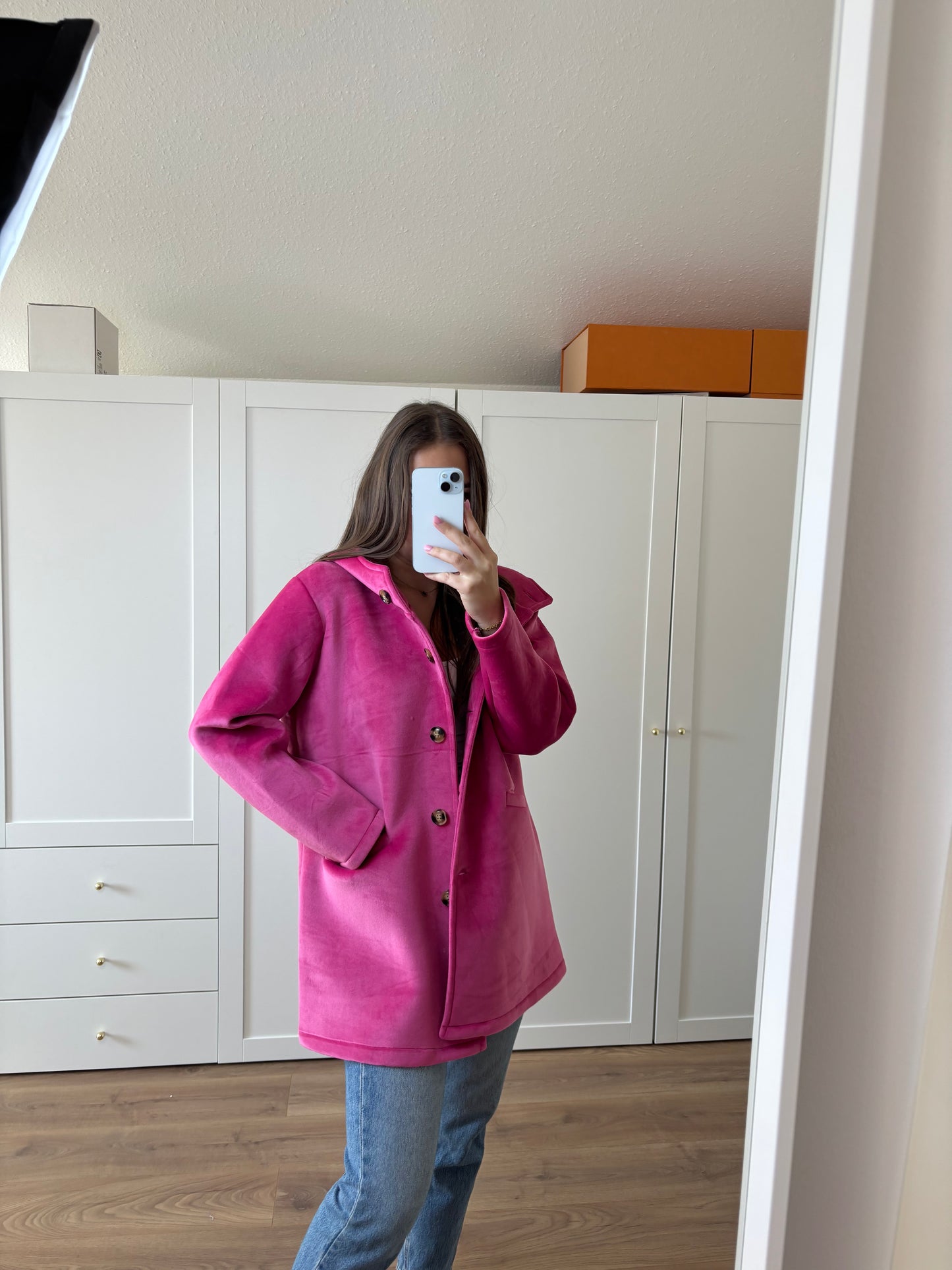 Jacke "Shine" Pink