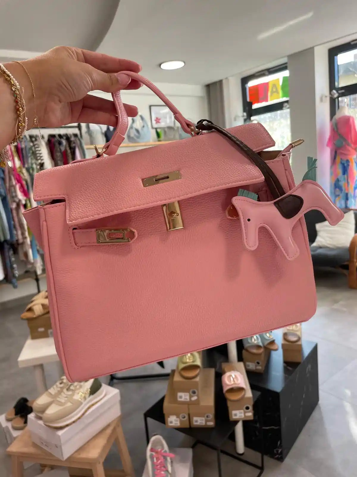 Tasche "Pferdchen" Rosa