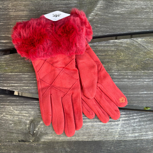 Handschuhe W24-3 Rot