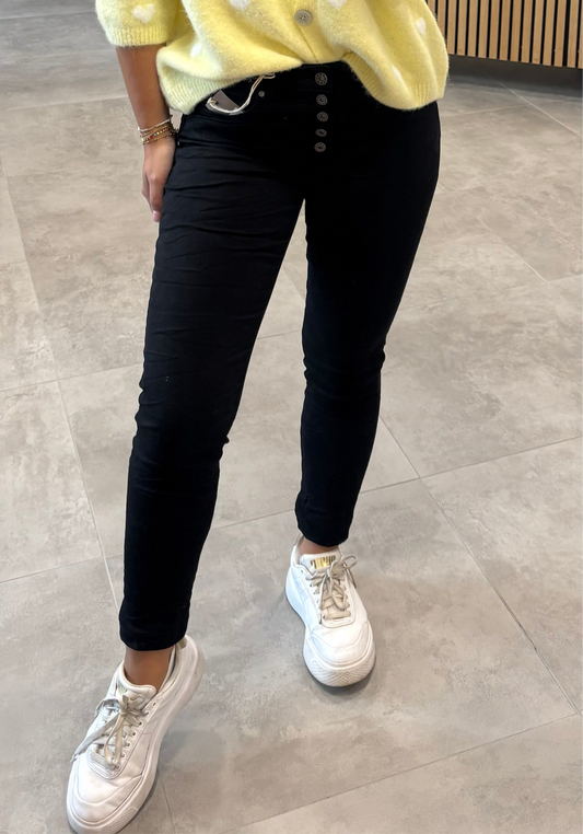 Skinny-Jeans Schwarz