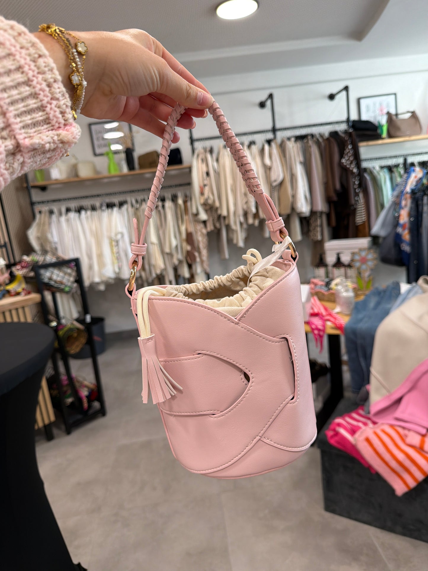 Tasche "Bucket“ Rosa