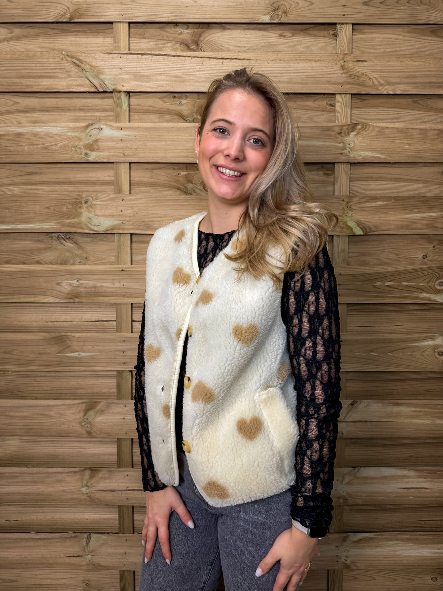 Gilet Herzi Beige