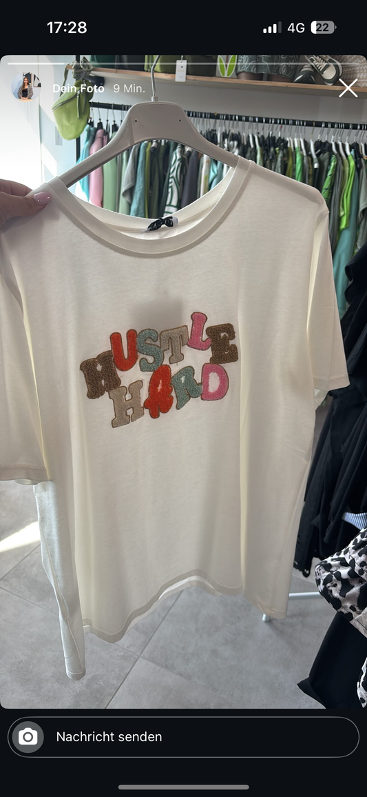 T-Shirt Hustle Hard
