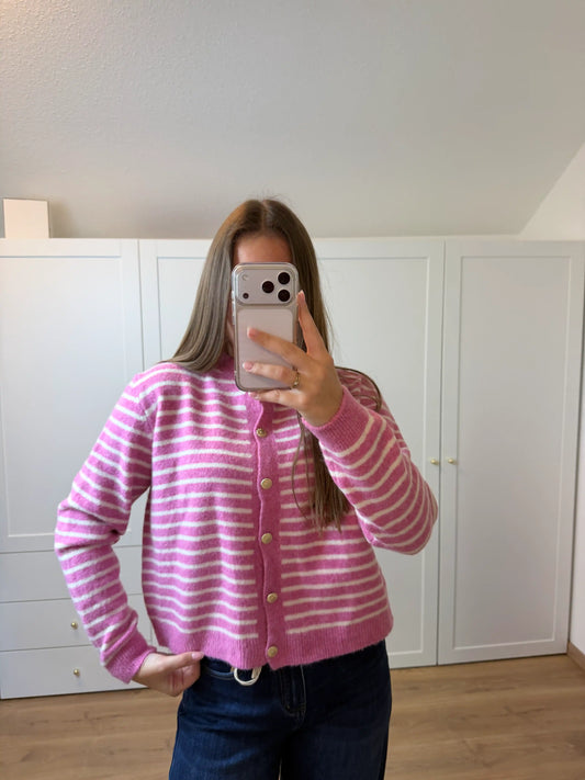 Cardigan "Marine Chic" Rosa