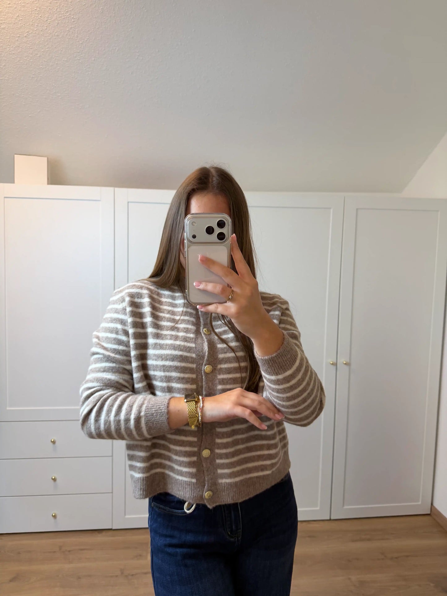 Cardigan "Marine Chic" Taupe