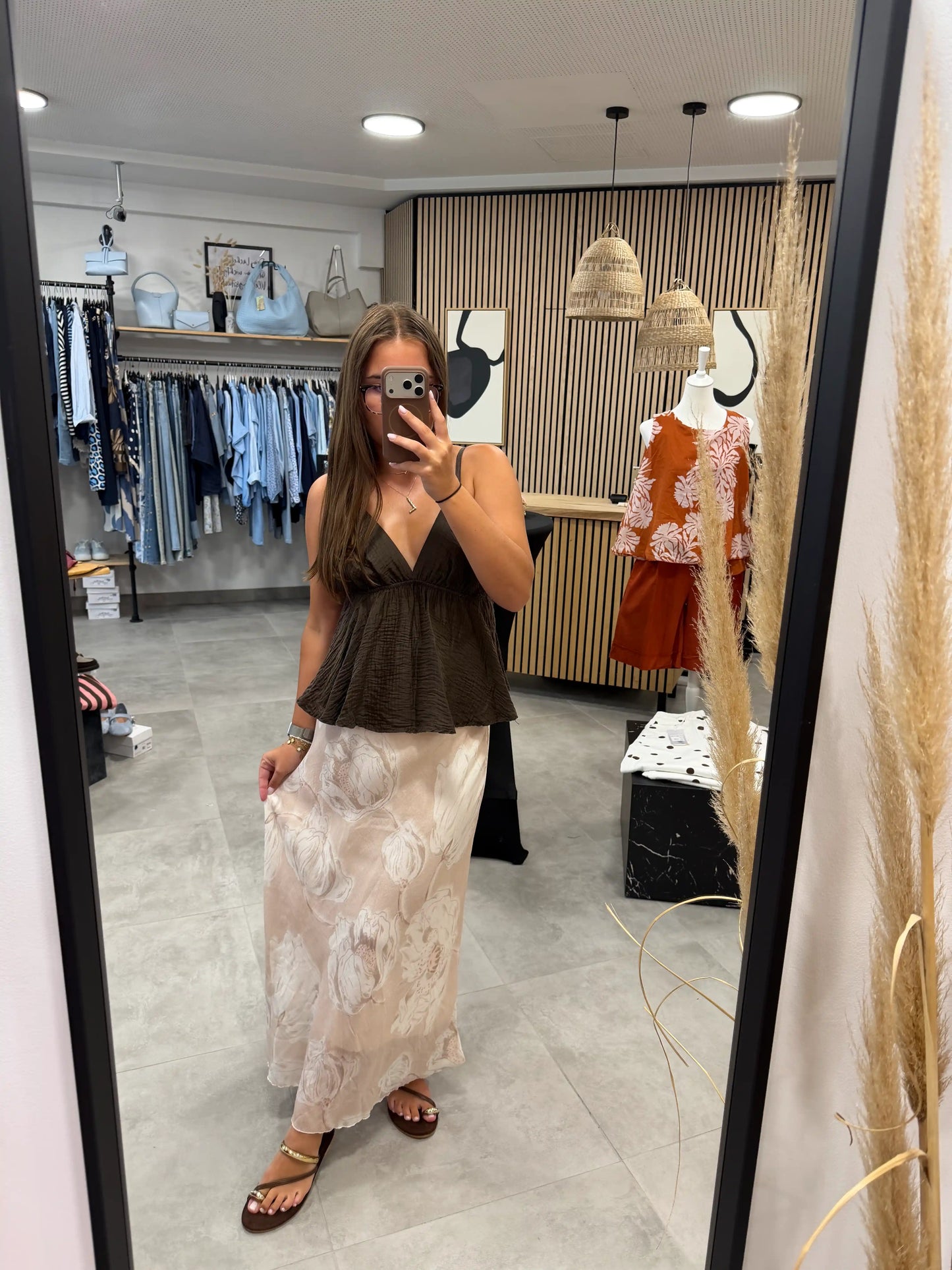 Rock "Floral" Beige