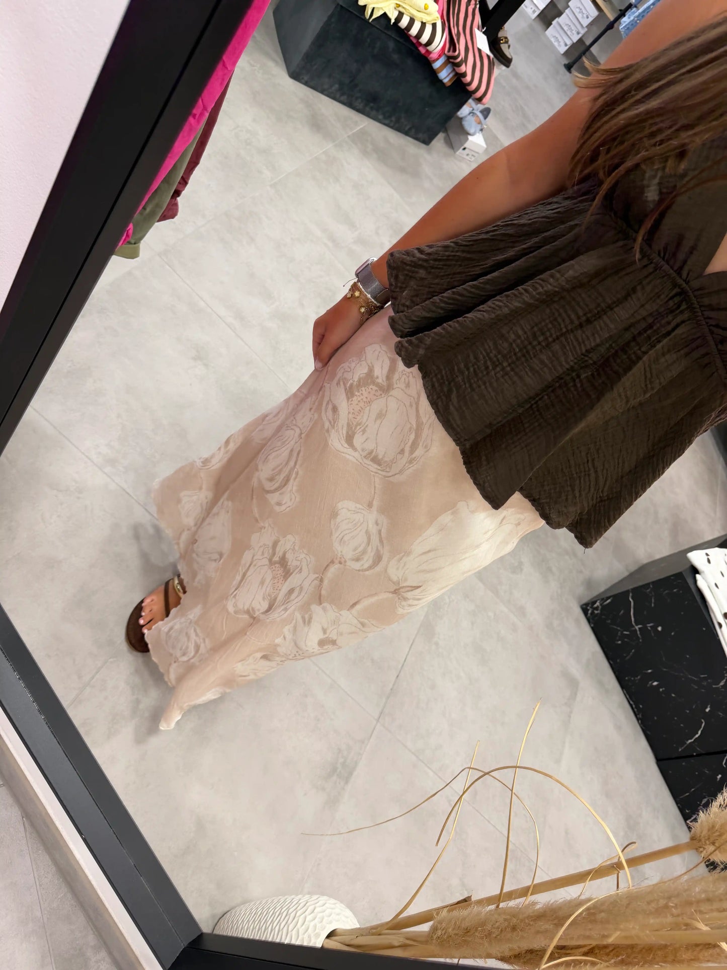Rock "Floral" Beige