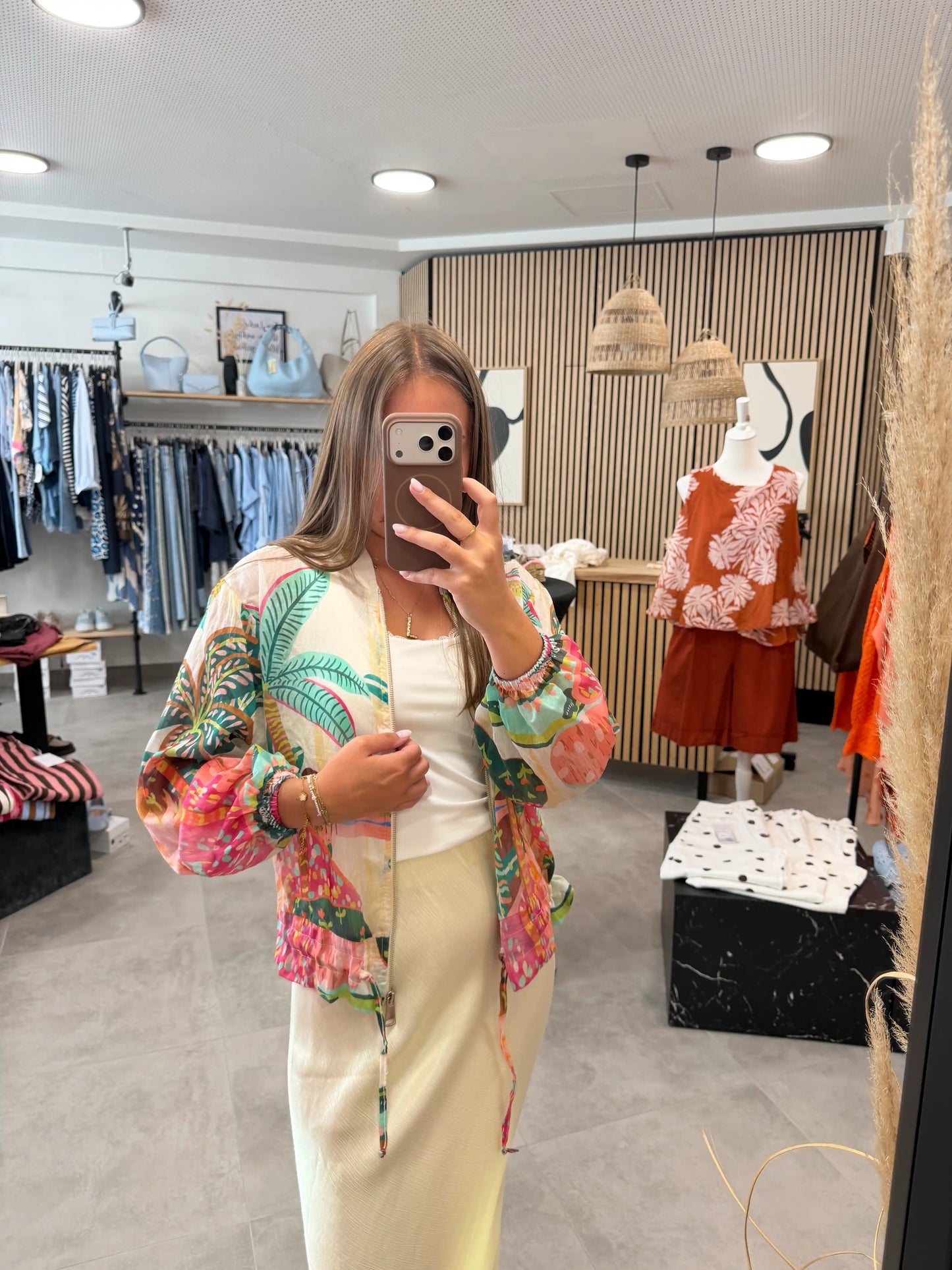 Blouson-Jacke "Palms" II