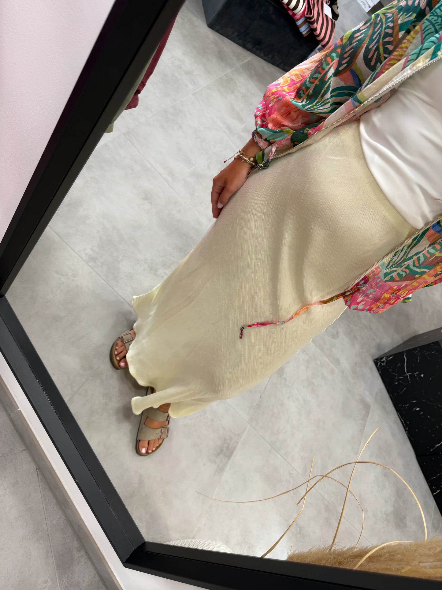 Rock "Satinknit" Beige