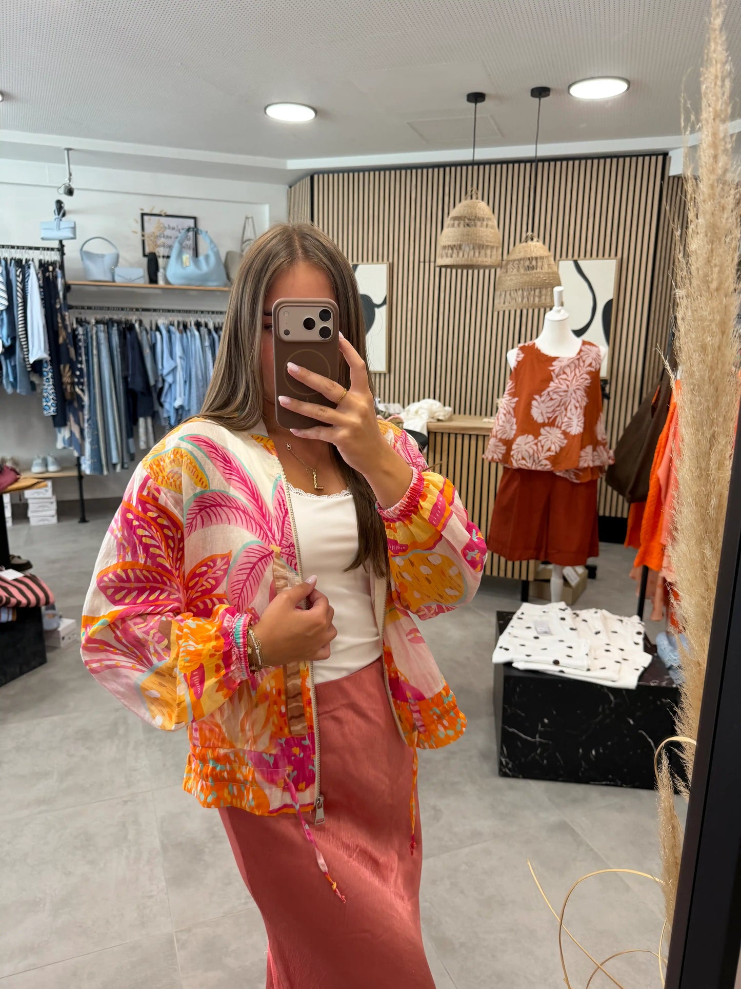 Blouson-Jacke "Palms" III