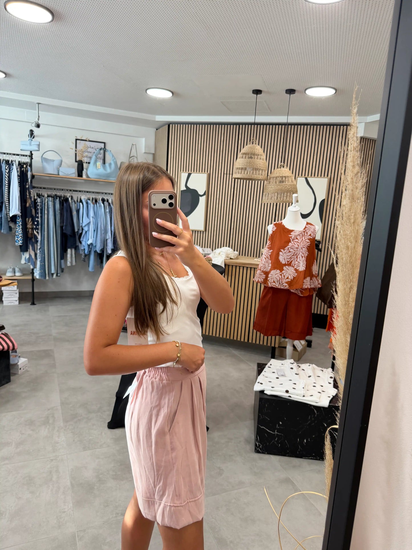 Shorts "Olivia" Rosa