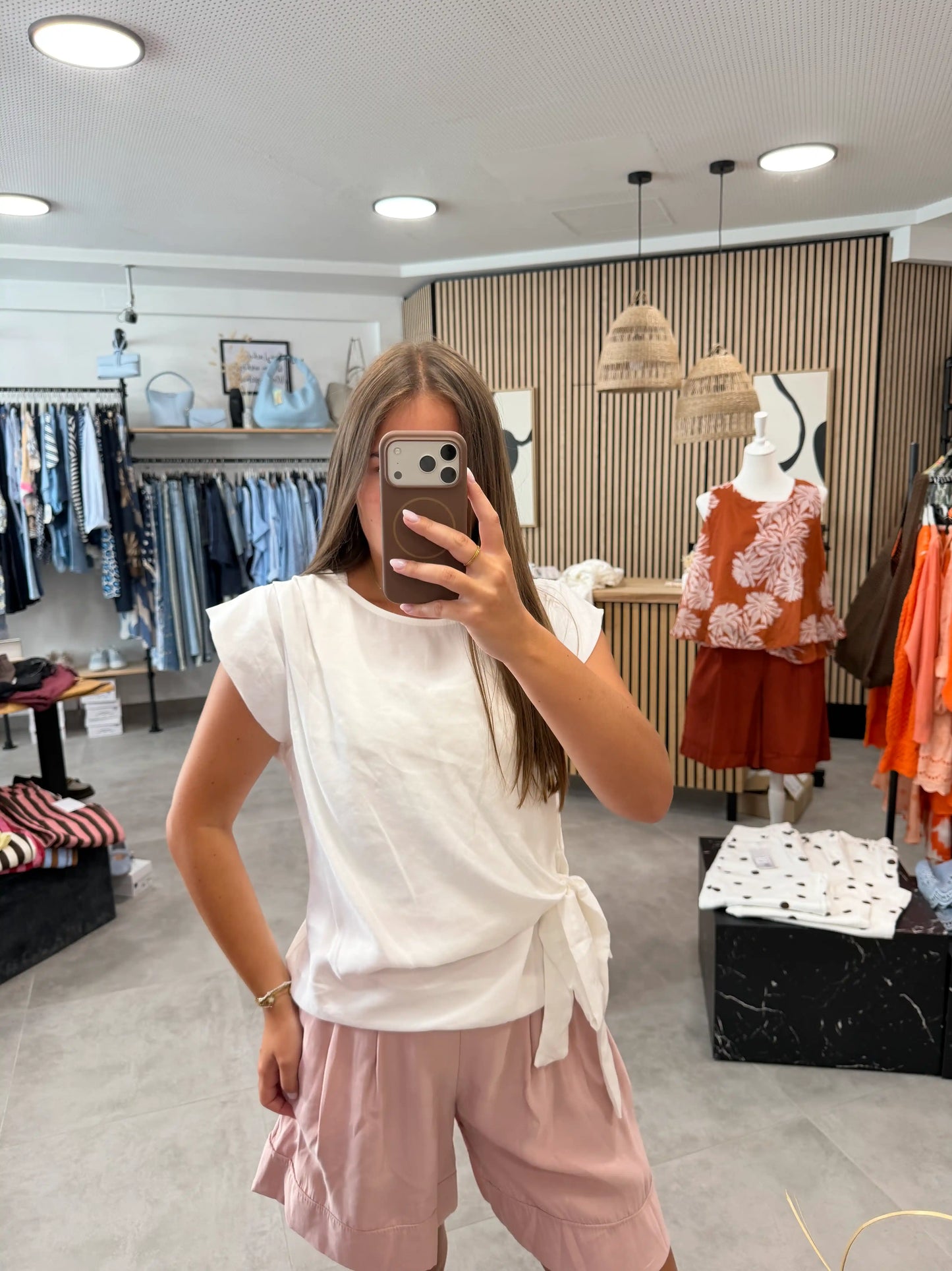 Wickelbluse "Olivia" Weiß