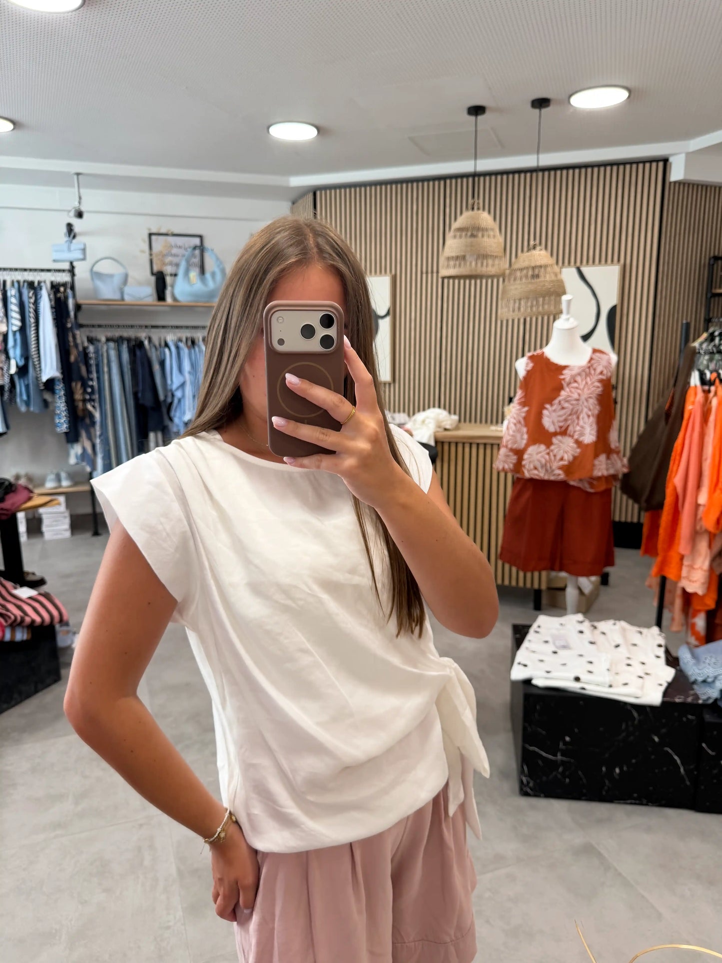 Wickelbluse "Olivia" Weiß