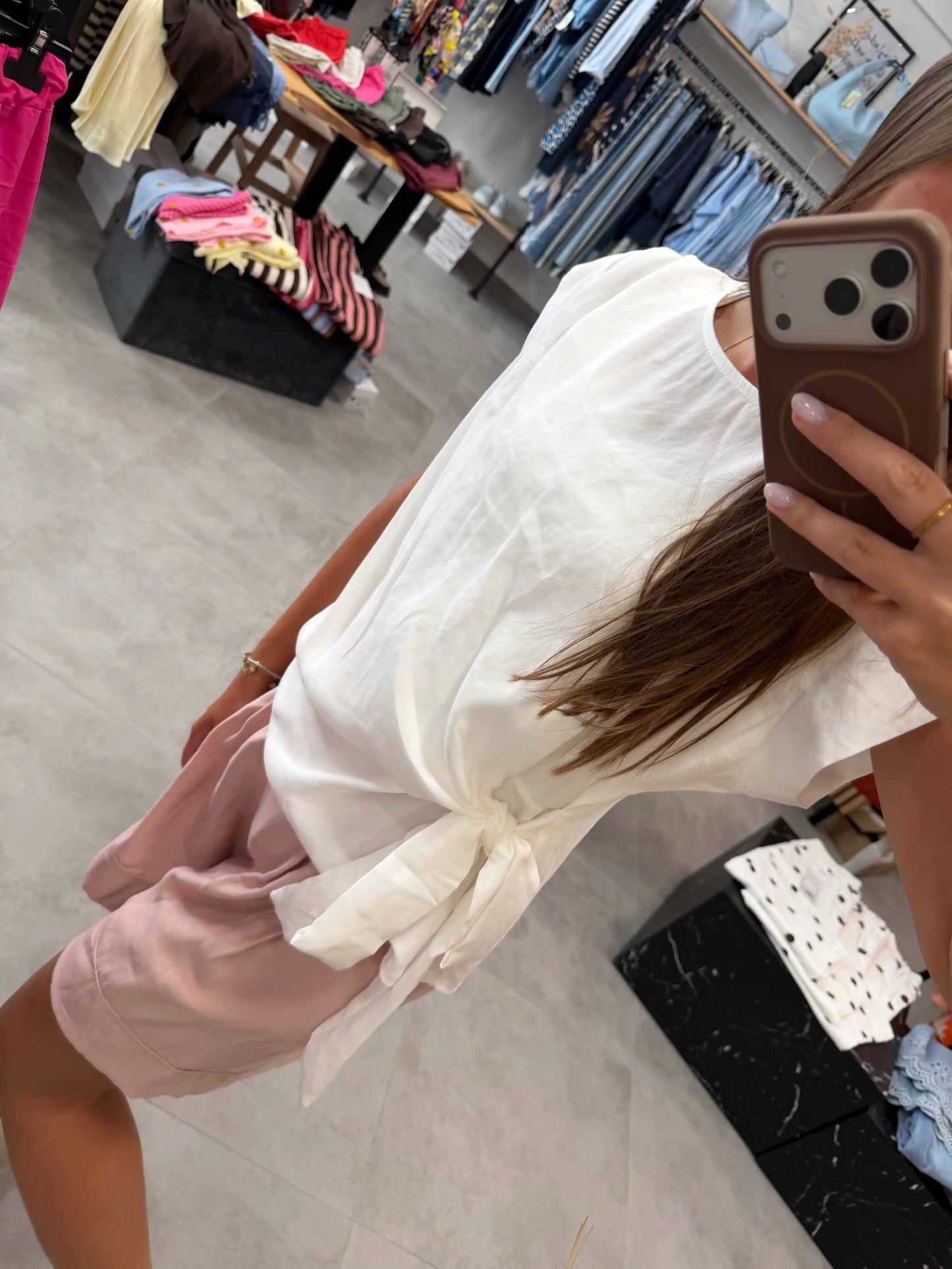 Wickelbluse "Olivia" Weiß