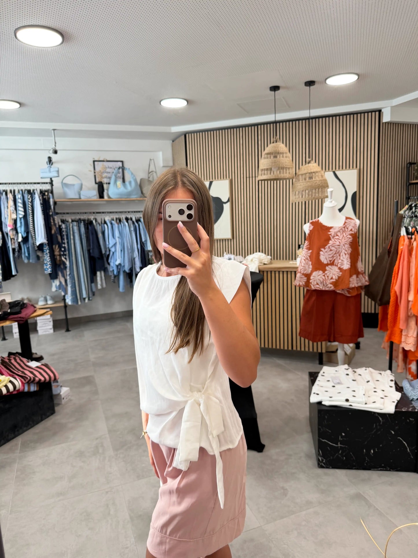 Wickelbluse "Olivia" Weiß